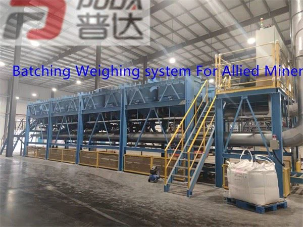 Automatic Castable Weighing Batching Line