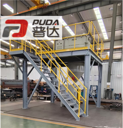 Ton sak gwo sak Titàn diyoksid dechaje ak melanje ak anbalaj sistèm